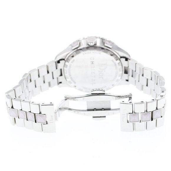 Dior crystal CD114315 Chronograph Silver Dial Quartz Boy's Watch - Picture 7 of 11